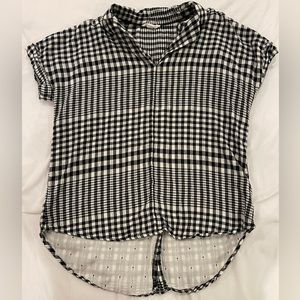 beachlunchlounge Plaid Top